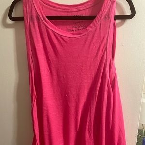 Torrid size 2 tank. Hot pink.